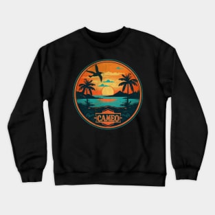 Retro Vibes - Cameo Crewneck Sweatshirt